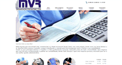 Desktop Screenshot of mvrcontabil.com.br